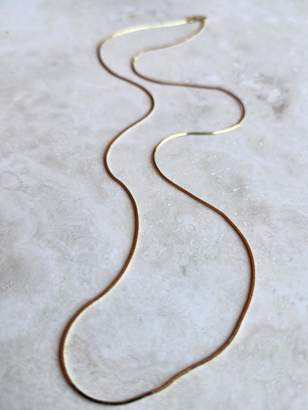 14k Solid Yellow Gold Chain